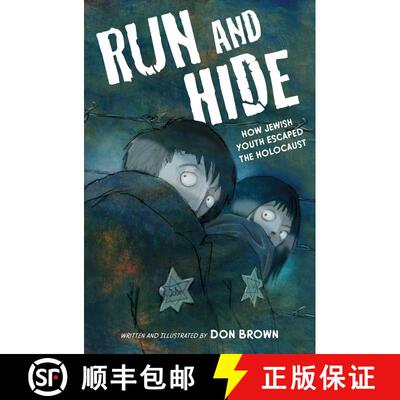 【3-4周达】Run and Hide: How Jewish Youth Escaped the Holocaust: A Graphic Novel [9780358538165]