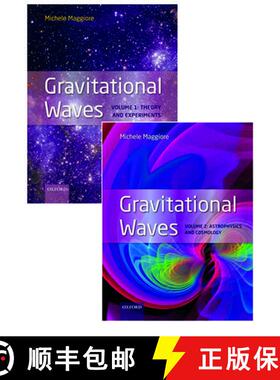 【3-4周达】Gravitational Waves, pack: Volumes 1 and 2: Volume 1: Theory and Experiment, Volume 2: Ast... [9780198755289]