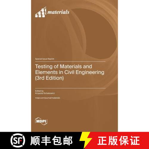 【3-4周达】精装 Testing of Materials and Elements in Civil Engineering (3rd Edition) [9783725803811]