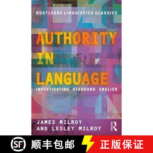 【3-4周达】Authority in Language: Investigating Standard English [9780415696838]