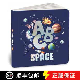【3-4周达】ABC Space : An Engaging Illustrated Board Book | A to Z Space Exploration for Kids, Toddle... [9789815233483]