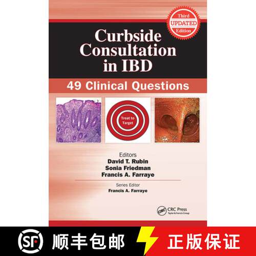 【3-4周达】Curbside Consultation in Ibd: 49 Clinical Questions [9781630916503]