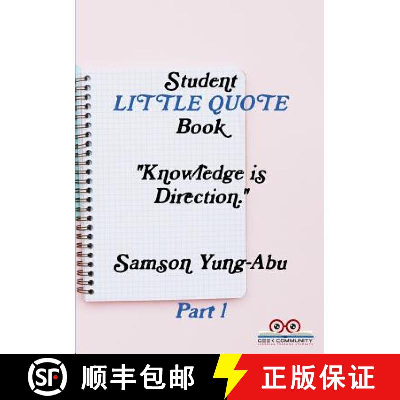 【2-3周达】Student little quote book Part 1 [9780244709112]