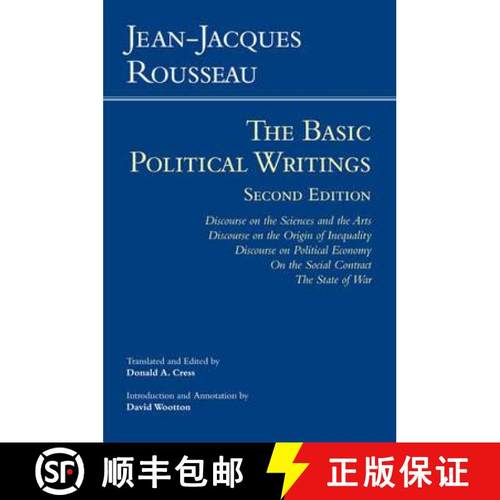 【3-4周达】Rousseau: The Basic Political Writings: Discourse on the Sciences and the Arts, Discourse ... [9781603846745]