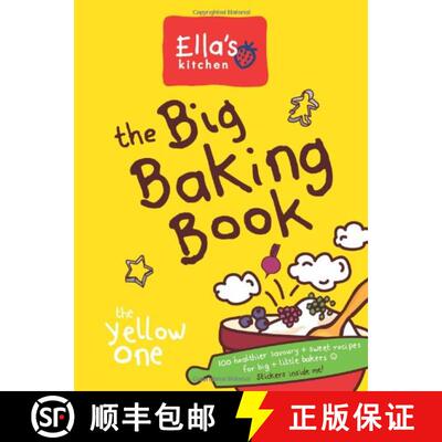 【3-4周达】Ella's Kitchen: The Big Baking Book [9780600628750]