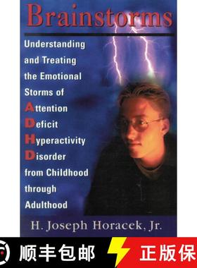 【3-4周达】Brainstorms : Understanding and Treating Emotional Storms of ADHD from Childhood through A... [9780765702838]