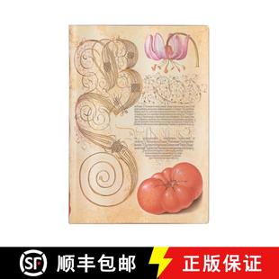 Unlined 9781439793497 Lily Mira Botanica Tomato 4周达 Journal Midi
