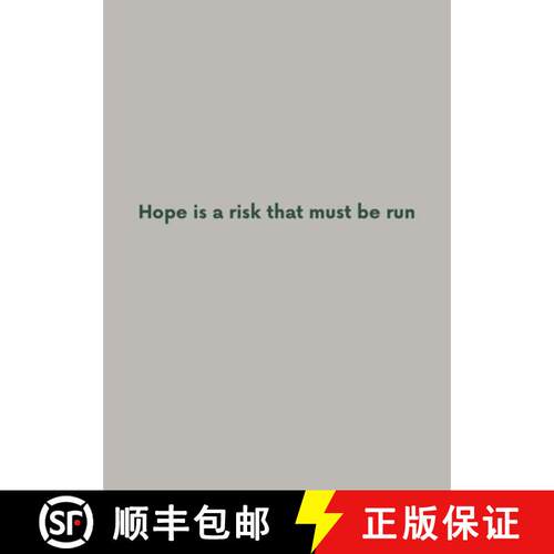 【3-4周达】Robert Adams- Hope is a risk that must be run [9783960700166]