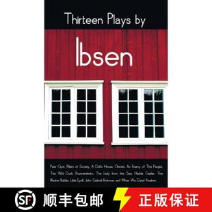 预订 unabridged Society Peer Gynt Ibsen complete D... 9781781395059 including and Pillars Plays Thirteen