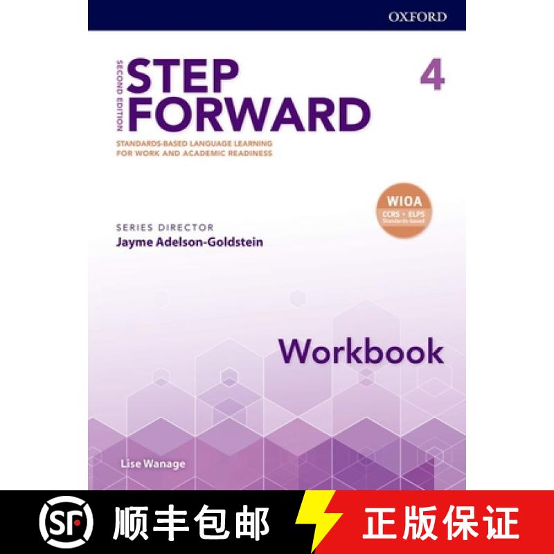 【3-4周达】Step Forward 2e Level 4 Workbook: Standards-Based Language Learning for Work and Academic ... [9780194493383]