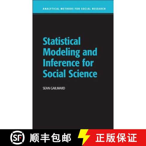 【3-4周达】Statistical Modeling and Inference for Social Science: - Statistical Modeling and Inferenc... [9781107003149]