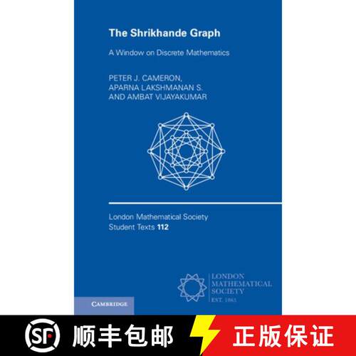 【3-4周达】精装 Shrikhande Graph: A Window on Discrete Mathematics [9781009709101]
