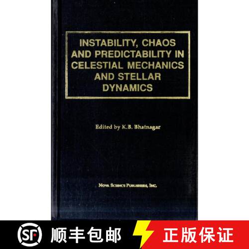【3-4周达】精装 Instability, Chaos and Predictability in Celestial Mechanics and Stellar Dynamics: Pr... [9781560720546]