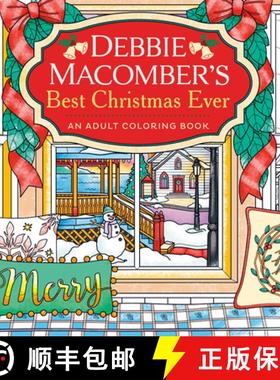 【3-4周达】Debbie Macomber's Best Christmas Ever: An Adult Coloring Book [9780593973820]