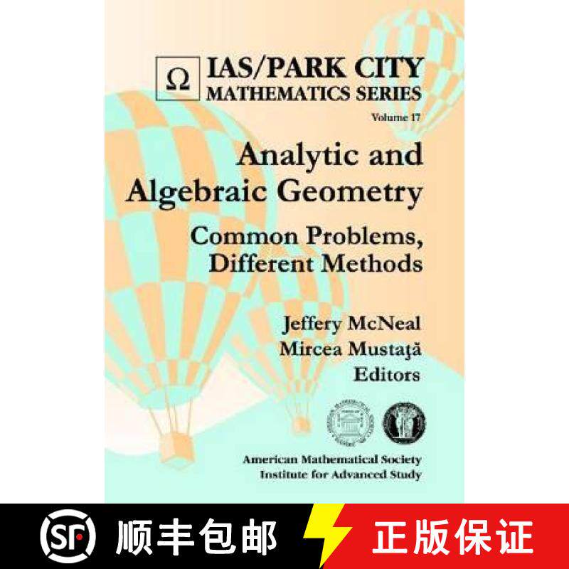 【3-4周达】Analytic and Algebraic Geometry [9780821849088]