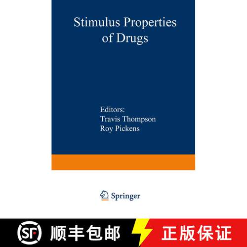 【3-4周达】Stimulus Properties of Drugs [9781475707908]