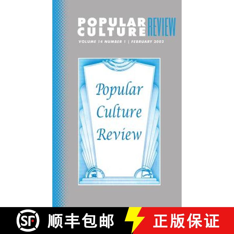 【3-4周达】Popular Culture Review: Vol. 14, No. 1, February 2003 [9781633913509]