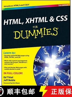【3-4周达】Html, Xhtml & Css For Dummies, 7Th Edition [Wiley计算机] [9780470916599]