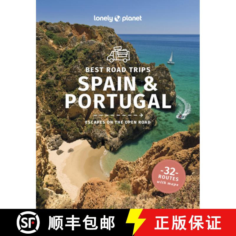 【3-4周达】Lonely Planet Best Road Trips Spain & Portugal [9781838691462]