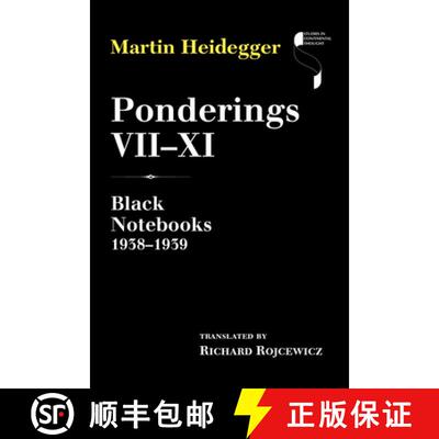 【3-4周达】精装 Ponderings VII-XI: Black Notebooks 1938-1939 [9780253024718]