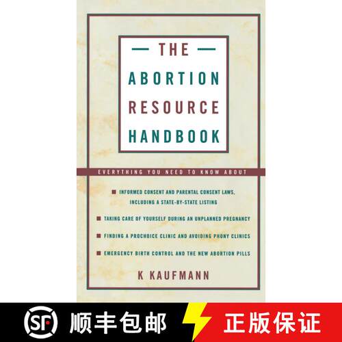 【3-4周达】The Abortion Resource Handbook [9780684830766]