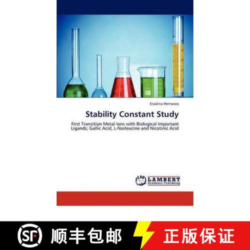 预订 Stability Constant Study [9783847307440]