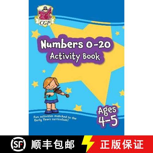 New Numbers 0-20 Activity Book for Ages 4-5 (Reception) [9781789088359]