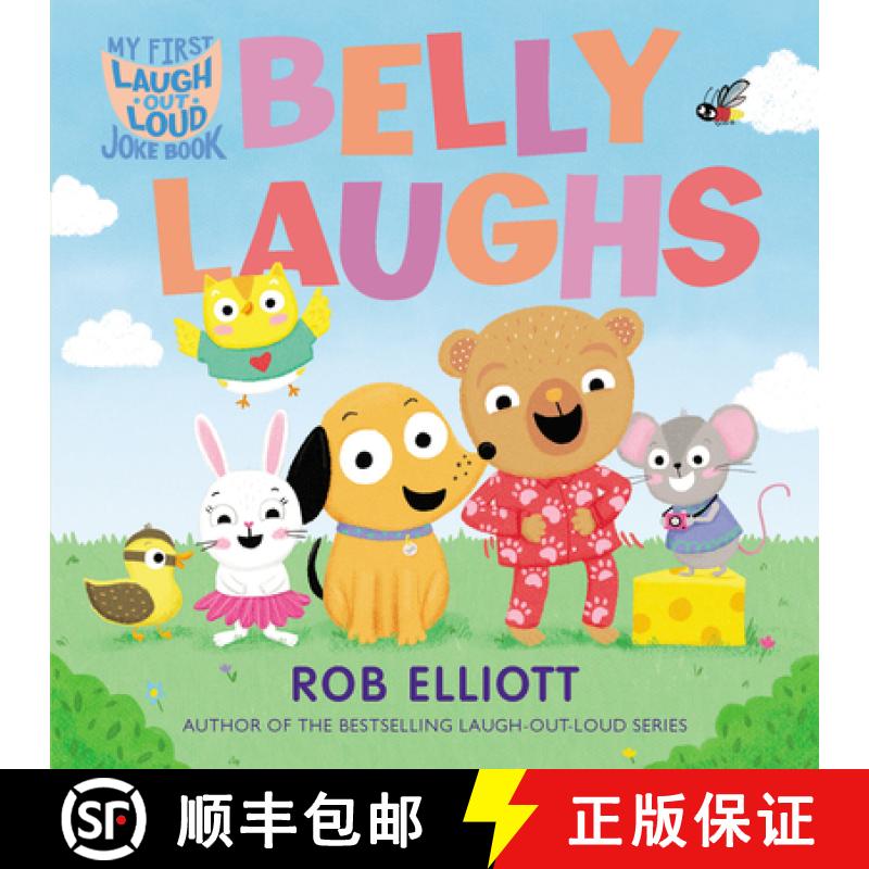 【3-4周达】Laugh-Out-Loud: Belly Laughs: A My First Lol Book [9780063080843]