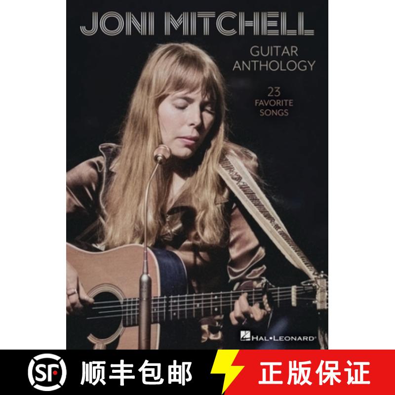 【3-4周达】Joni Mitchell Guitar Anthology: 23 Favorite Songs Arranged for Guitar Chords and Frames wi... [9781705185902]图片