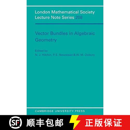 【3-4周达】Vector Bundles in Algebraic Geometry: - Vector Bundles in Algebraic Geometry [9780521498784]