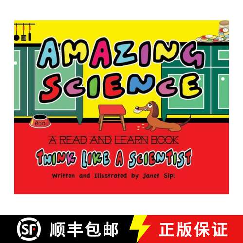 【3-4周达】精装 Amazing Science,  Think Like a Scientist! : A Read and Learn Book [9798234132963]