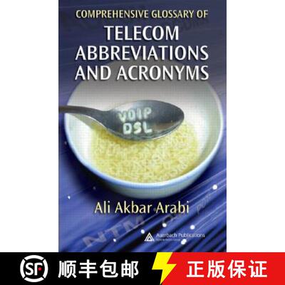 【3-4周达】Comprehensive Glossary of Telecom Abbreviations and Acronyms [9781420058666]