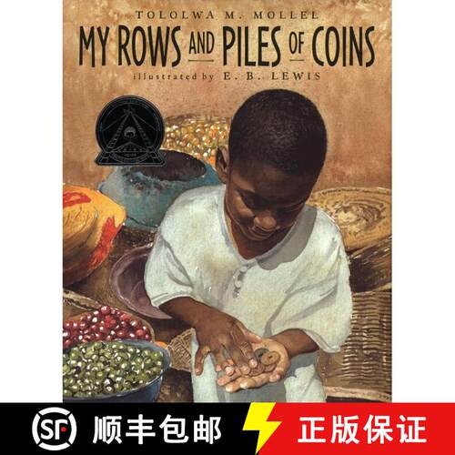 【3-4周达】精装 My Rows and Piles of Coins [9780395751862]