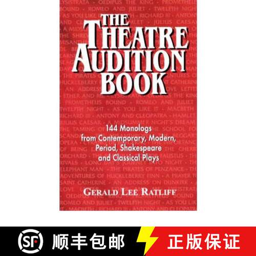 【3-4周达】The Theatre Audition Book: 144 Monologs from Contemporary, Modern, Period, Shakespeare and... [9781566080446]