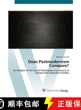 预订 Does Postmodernism Compare? [9783639432039]