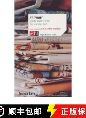 【3-4周达】PR Power: Inside Secrets From the World of Spin [9780753509043]