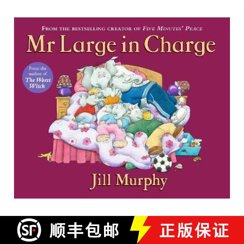 【3-4周达】Mr Large In Charge: A Large family story from the creator of Five Minutes' Peace [9781406370751]
