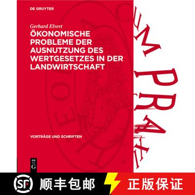 【3-4周达】精装 Ökonomische Probleme Der Ausnutzung Des Wertgesetzes in Der Landwirtschaft [9783112738405]