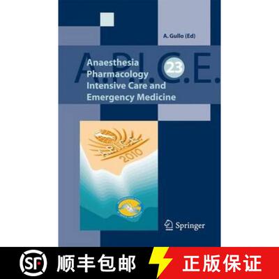 【3-4周达】Anaesthesia, Pharmacology, Intensive Care and Emergency A.P.I.C.E.: Proceedings of the 23r... [9788847020139]