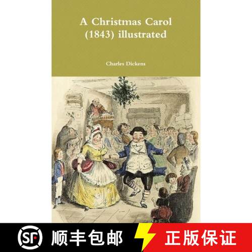 【3-4周达】A Christmas Carol  (1843) illustrated [9780359173198]