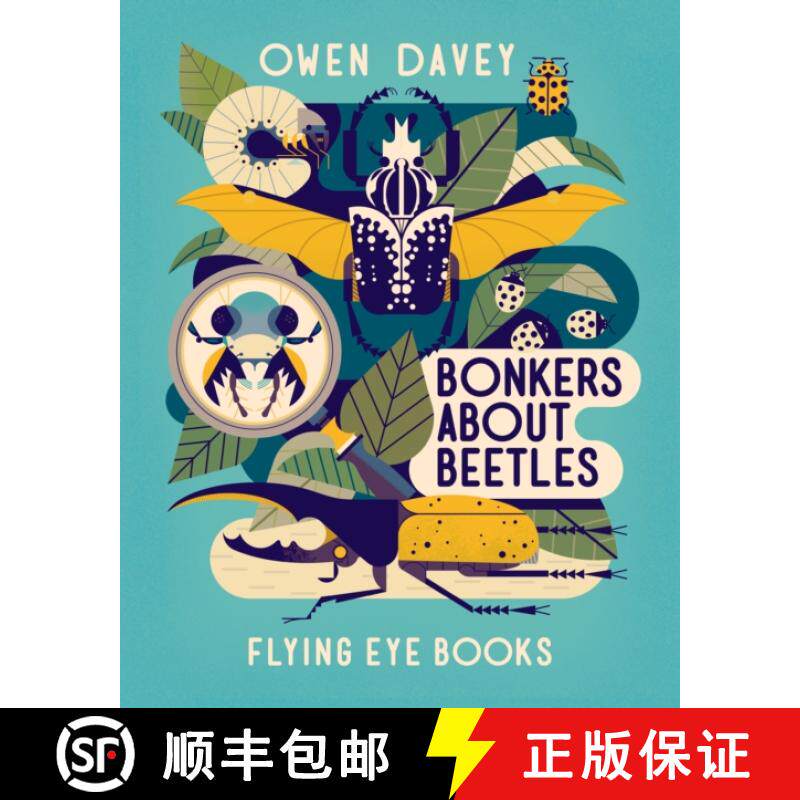 【3-4周达】Bonkers About Beetles [9781838741532]