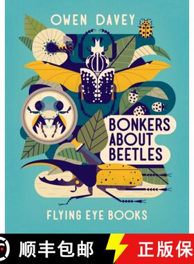 【3-4周达】Bonkers About Beetles [9781838741532]