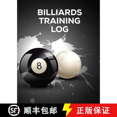 【3-4周达】Billiards Training Log: Every Pool Player | Pocket Billiards | Practicing Pool Game | Indi... [9781636051376]