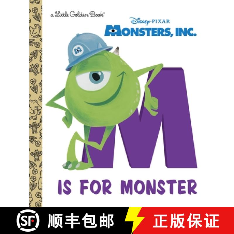 【3-4周达】Monsters, Inc.: M Is for Monster [9780736431705]