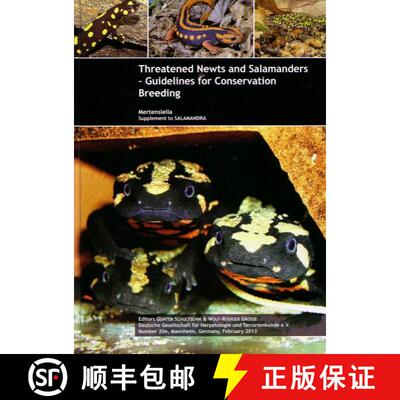 【3-4周达】Threatened Newts and Salamanders, Volume 1 [9783899735673]