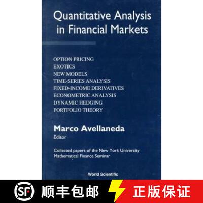 【3-4周达】Quantitative Analysis In Financial Markets: Collected Papers Of The New York University Ma... [9789810237899]