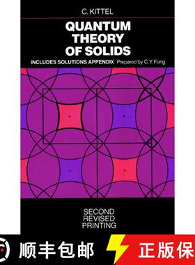 【3-4周达】Quantum Theory Of Solids, 2E Revised Edition [Wiley物理和天文] [9780471624127]
