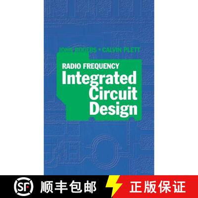 【3-4周达】精装 Radio Frequency Integrated Circuit Design [9781580535021]