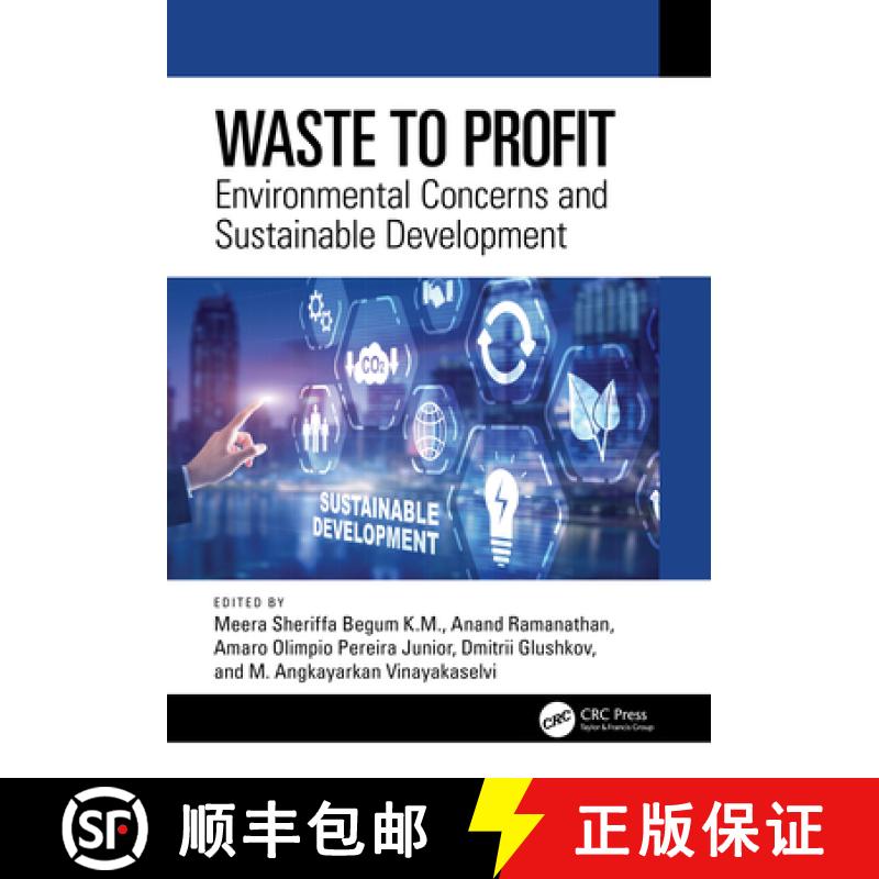 【3-4周达】Waste to Profit: Environmental Concerns and Sustainable Development [9781032369075]