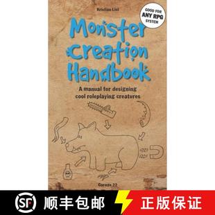 【3-4周达】Monster Creation Handbook: A manual for designing cool roleplaying creatures [9788797252017]